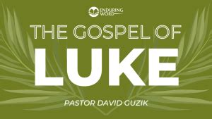 Luke 2 david guzik - 4. ( Matthew 2:22-23) Fearing the evil son of Herod (Archelaus), the family settles north in Nazareth. But when he heard that Archelaus was reigning over Judea instead of his father Herod, he was afraid to go there. And being warned by God in a dream, he turned aside into the region of Galilee.